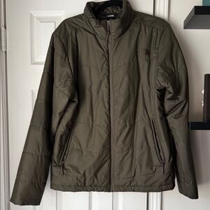 Northface Men's Green Puffer Jacket